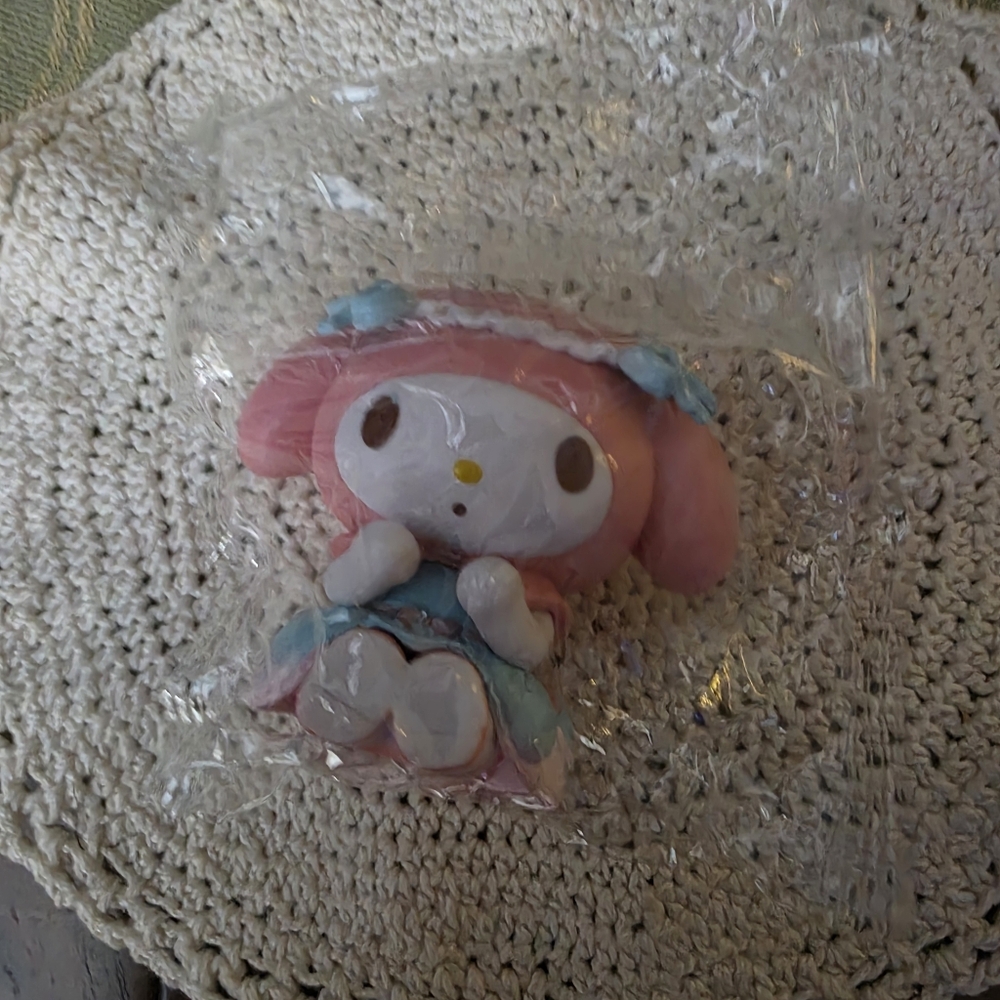 Cute Pink and Blue My Melody Figurine